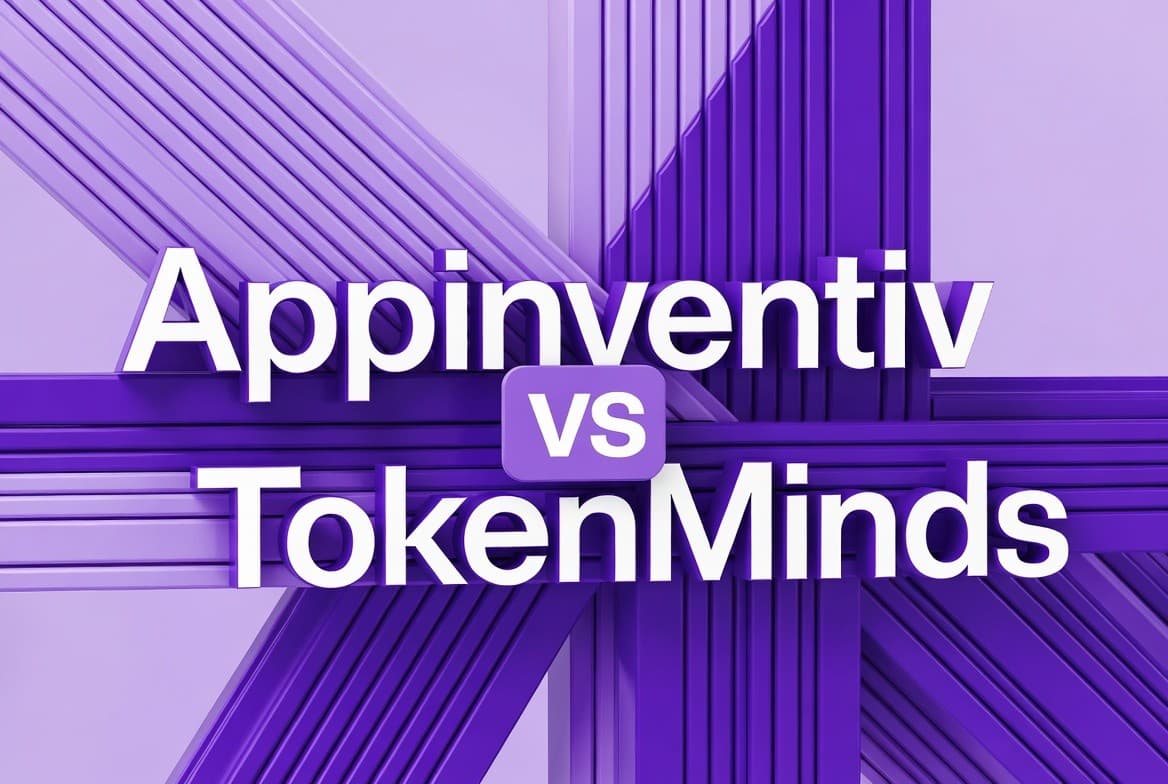 Appinventiv vs TokenMinds: Enterprise Blockchain Development Comparison (with Pricing)