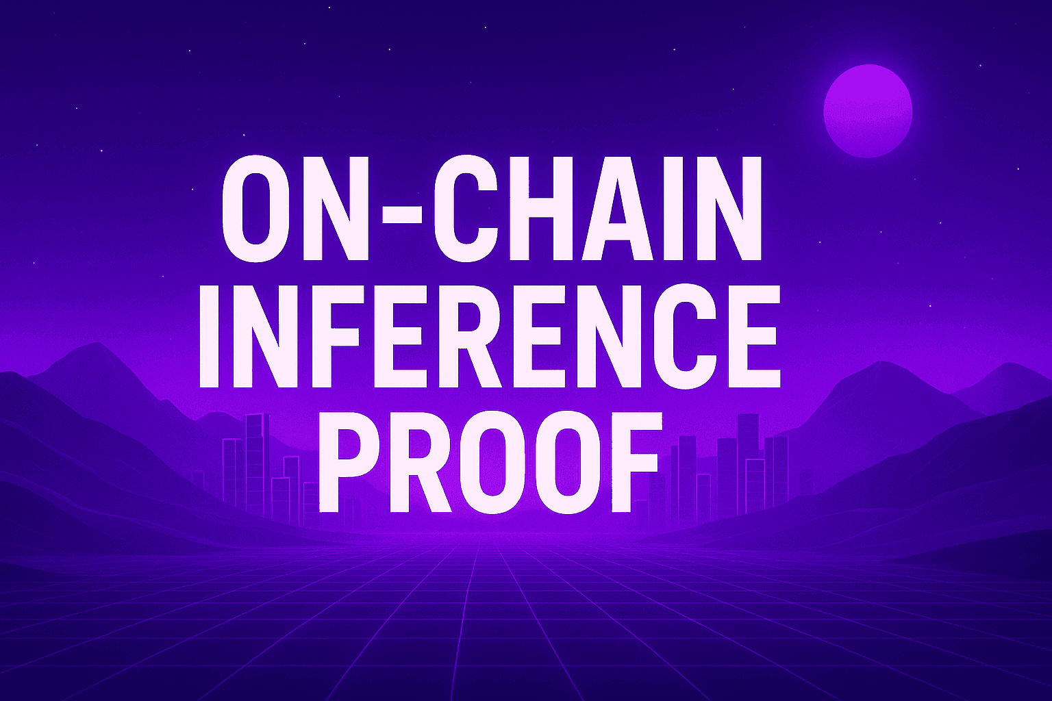 On-Chain Inference Proof: Verifiable AI on Blockchain with Zero-Knowledge