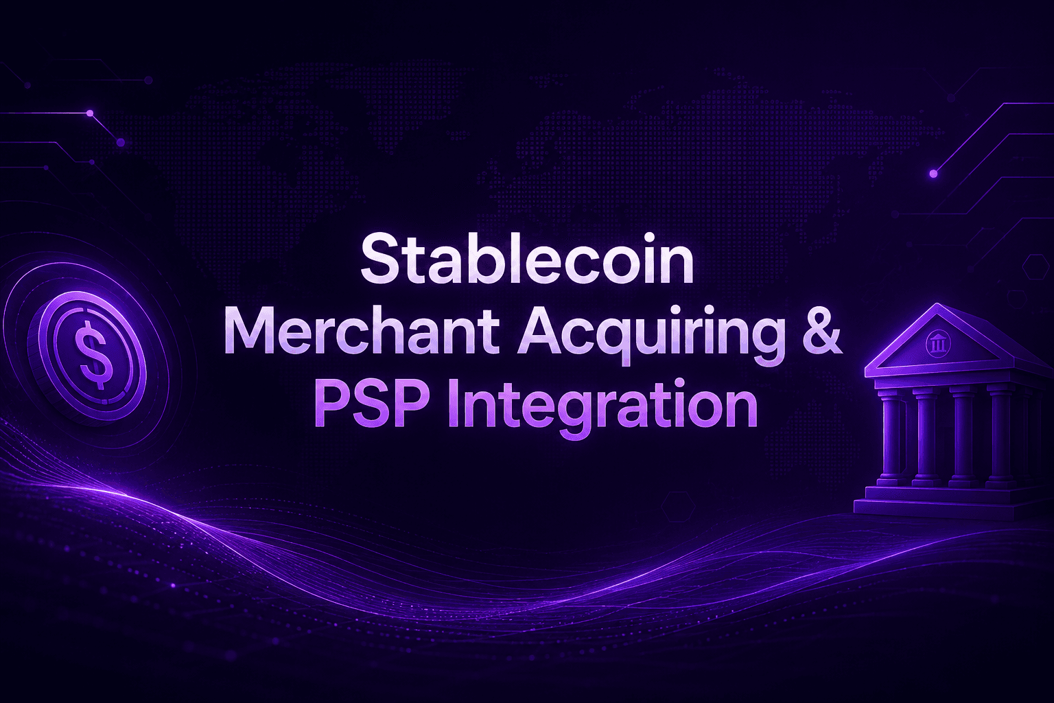 Stablecoin Merchant Acquiring and PSP Integration: Crypto Checkout Without Holding Crypto