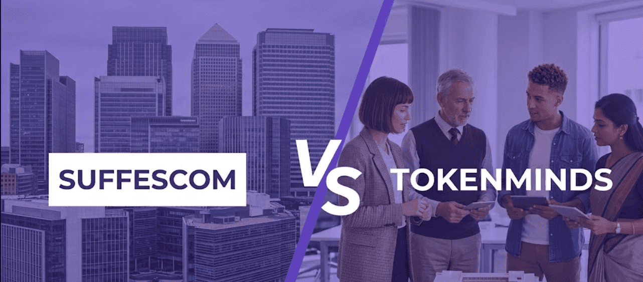 Suffescom Solutions vs TokenMinds: Choosing the Right Blockchain Development Partner (with Pricing)