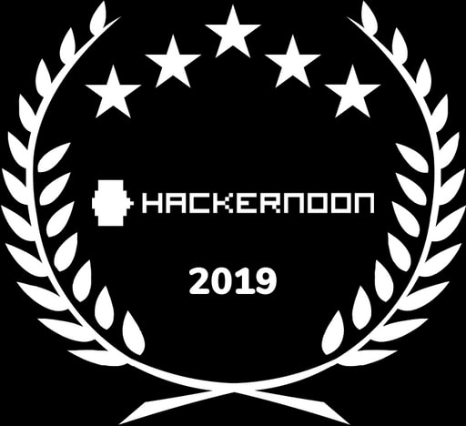 HackerNoon 2019 award badge