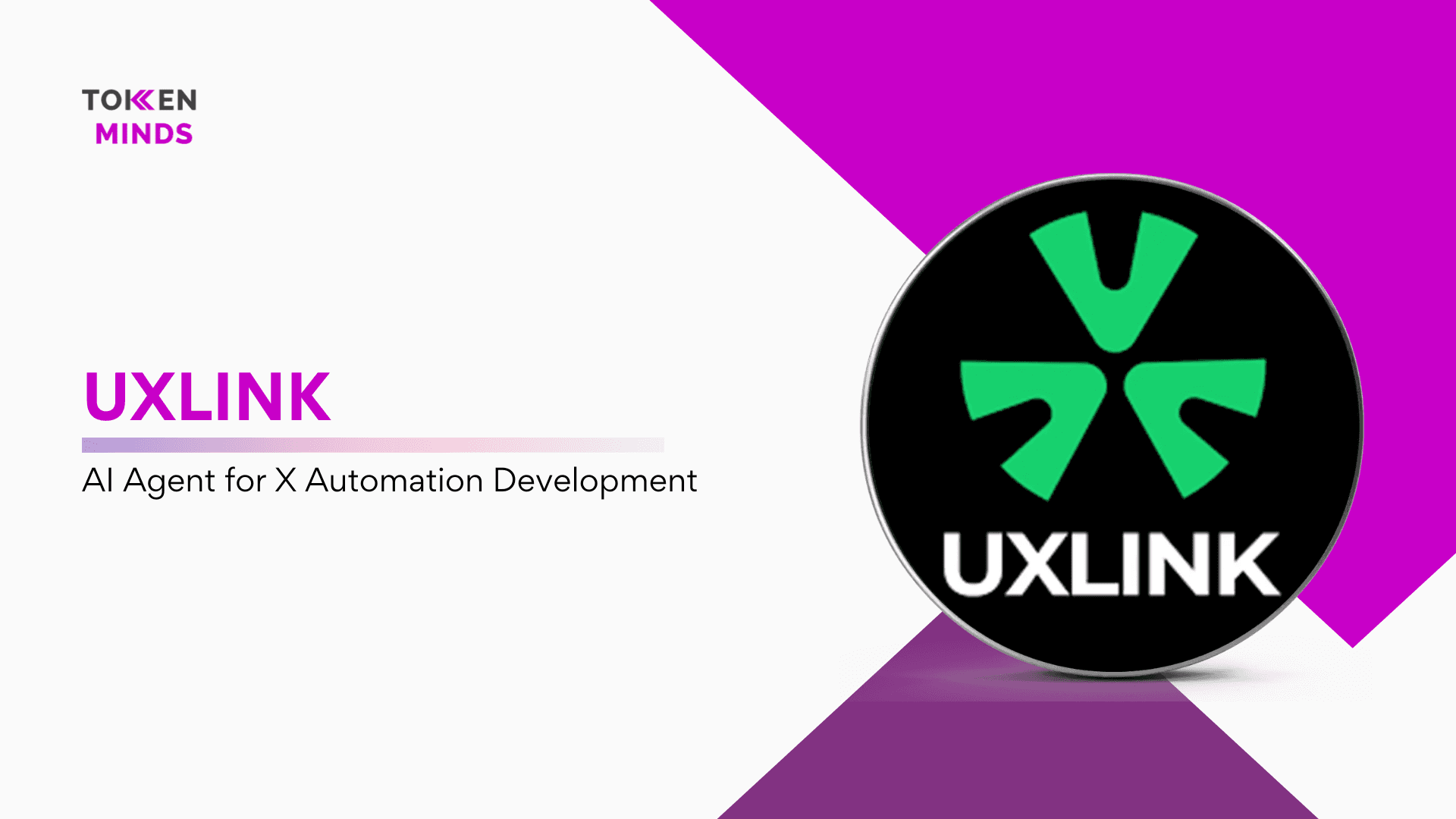 UXLINK, AI Agent for X Automation Development: the UXLINK logo