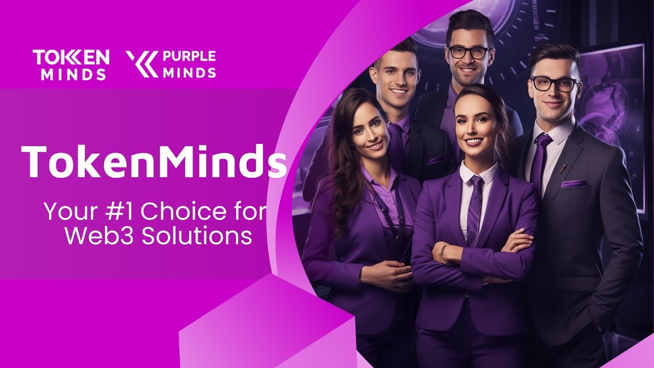 TokenMinds and Purple Minds: your #1 choice for Web3 solutions, with the team in suits