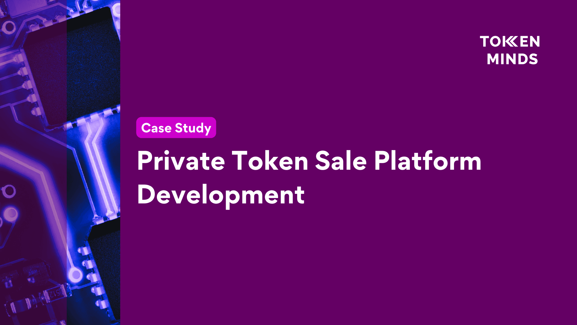Private Token Sale Platform Development case study cover