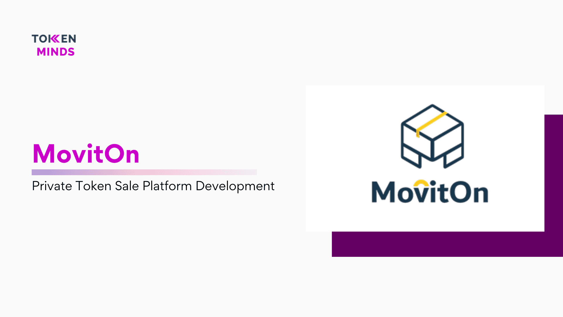 MovitOn, Private Token Sale Platform Development: the MovitOn logo