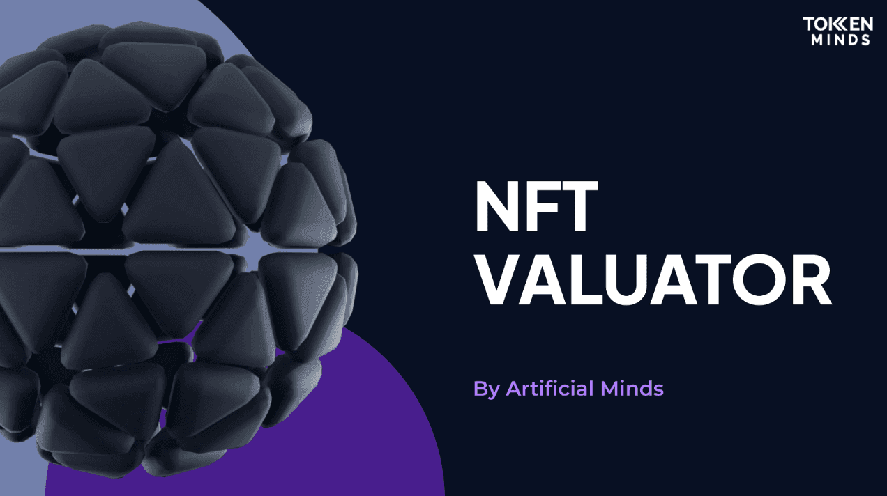 NFT Valuator case study cover by Artificial Minds