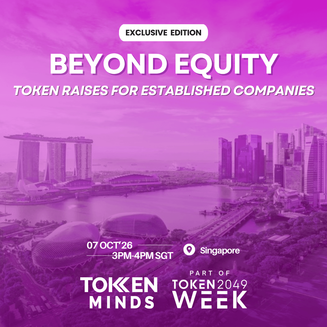 TokenMinds x Token2049 Singapore 2026