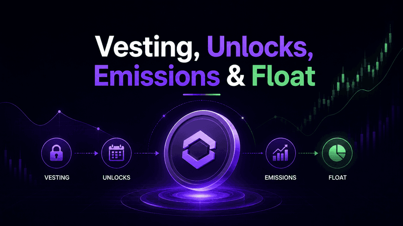 How to Design Vesting, Unlocks, Emissions, and Float for a Healthier Post-TGE Market