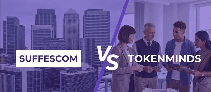 Suffescom Solutions vs TokenMinds: Choosing the Right Blockchain Development Partner (with Pricing)