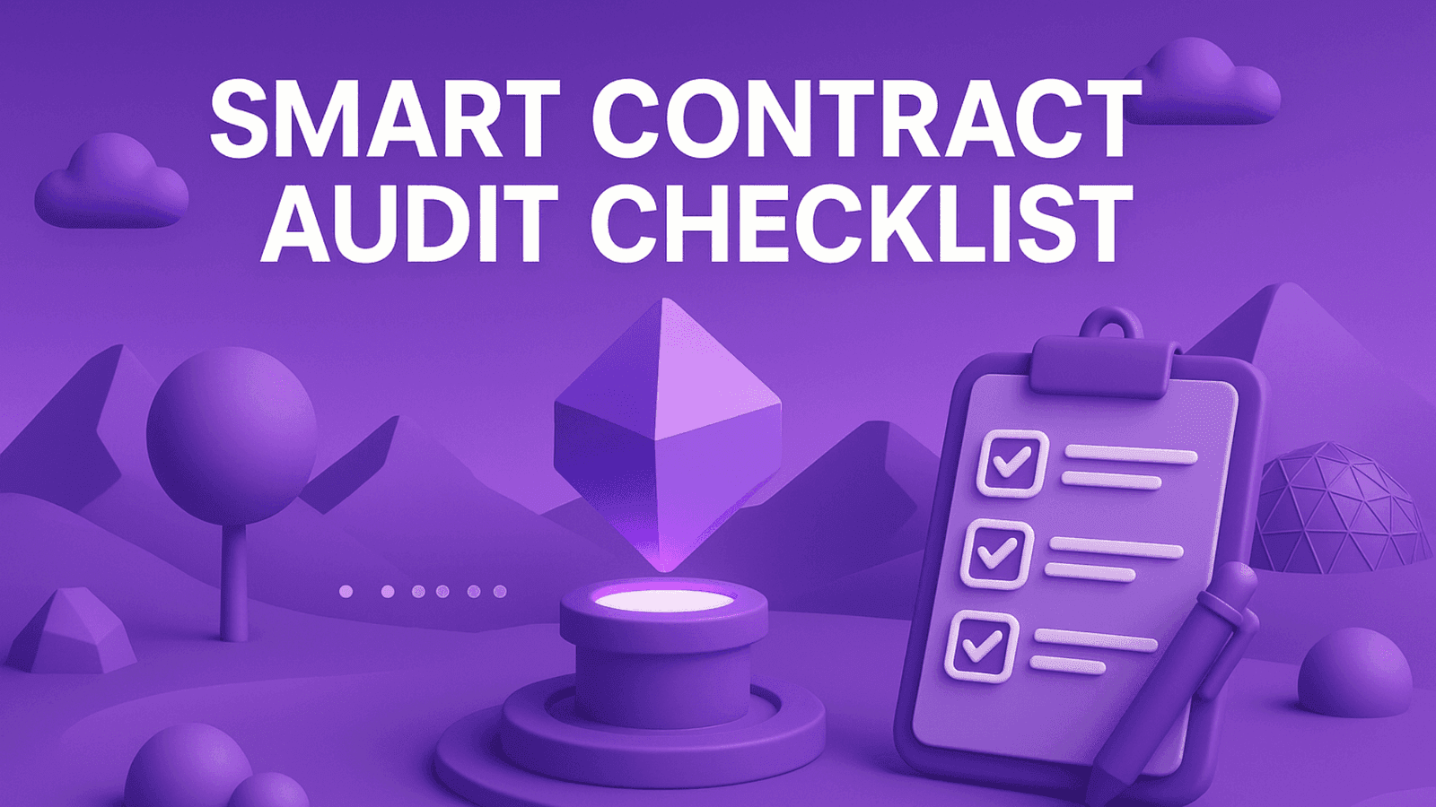 Smart Contract Audit Checklist for Web3 Firms