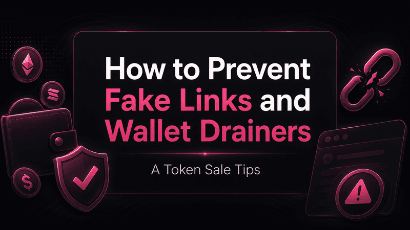 Token Sale Claim Safety: How to Prevent Fake Links and Wallet Drainers