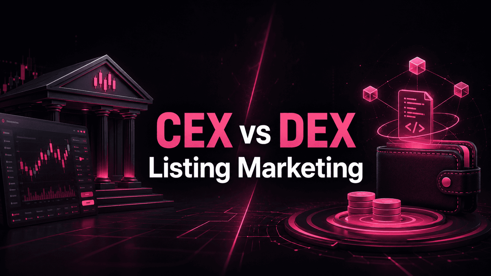 CEX vs DEX Listing Marketing: How to Prepare Different Token Launch Campaigns