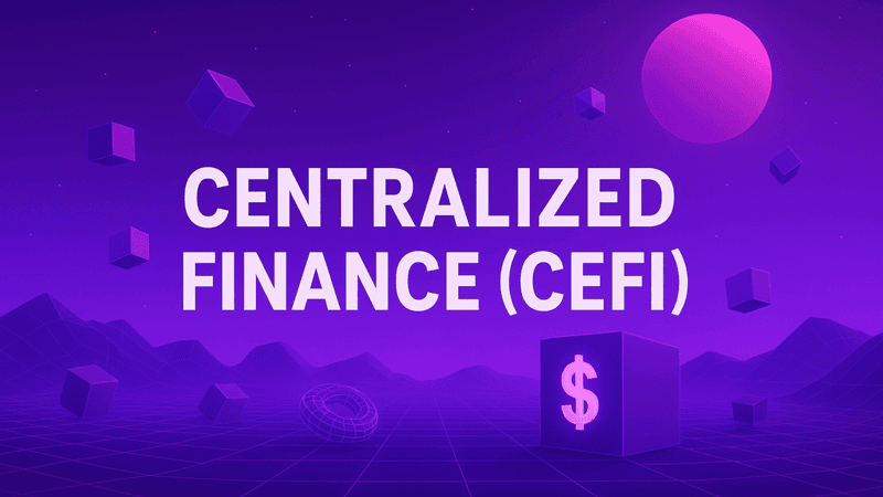 Centralized Finance (CeFi) Explained for Businesses