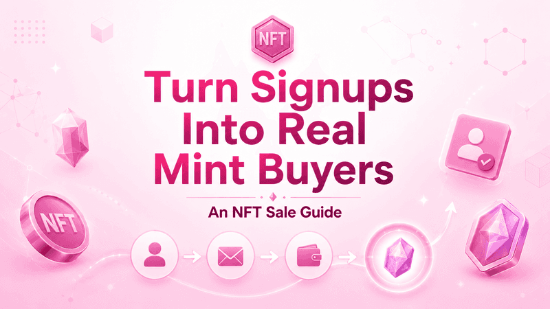 NFT Allowlist Conversion: How to Turn Signups Into Real Mint Buyers in 2026