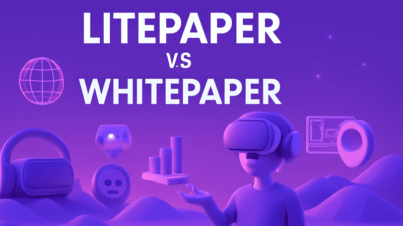 Litepaper vs Whitepaper: Key Differences for Web3 & Gaming Founders