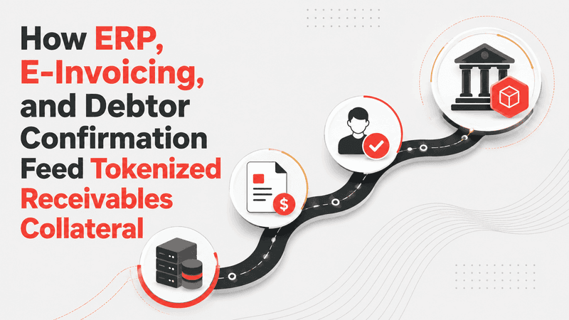 How ERP, E-Invoicing, and Debtor Confirmation Feed Tokenized Receivables Collateral