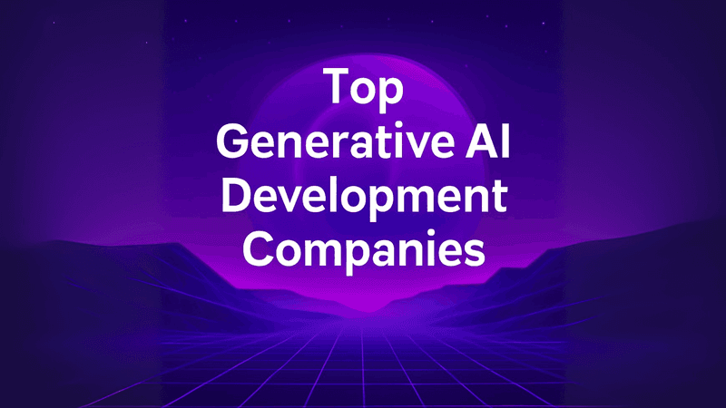 Top Generative AI Development Company in 206 (with Pricing)