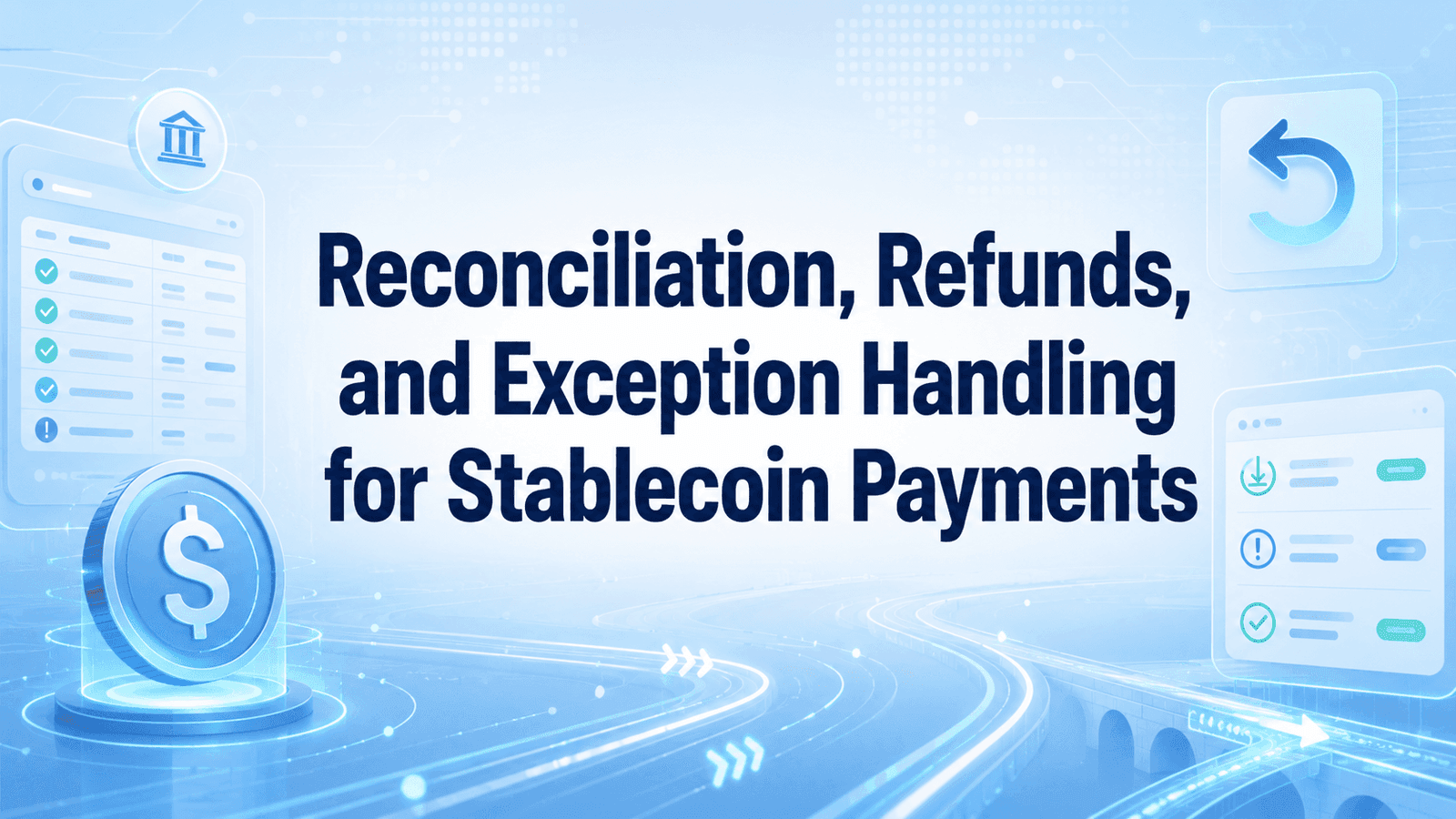 Reconciliation, Refunds, and Exception Handling for Stablecoin Payments