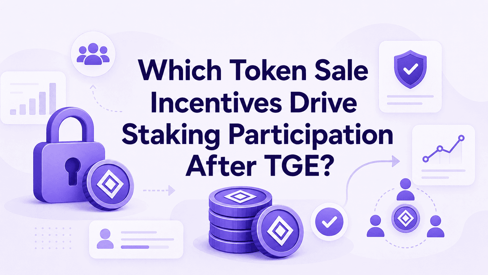 Which Token Sale Incentives Drive Staking Participation After TGE?