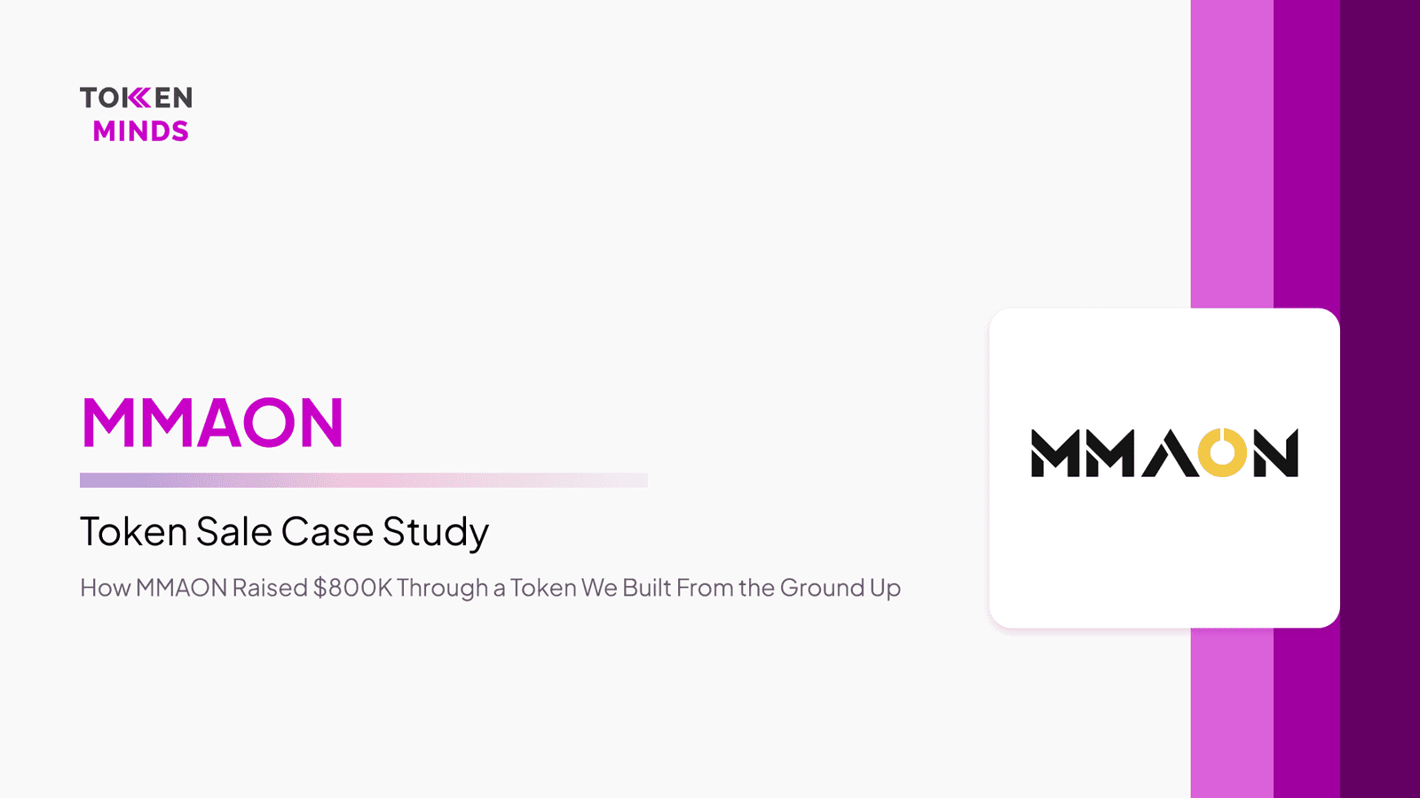 MMAON Token Sale Case Study by TokenMinds