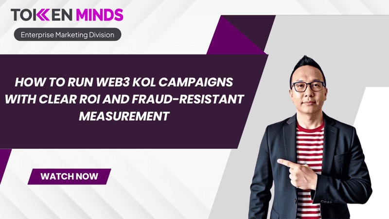 How to Run Web3 KOL Campaigns With Clear ROI and Fraud-Resistant Measurement
