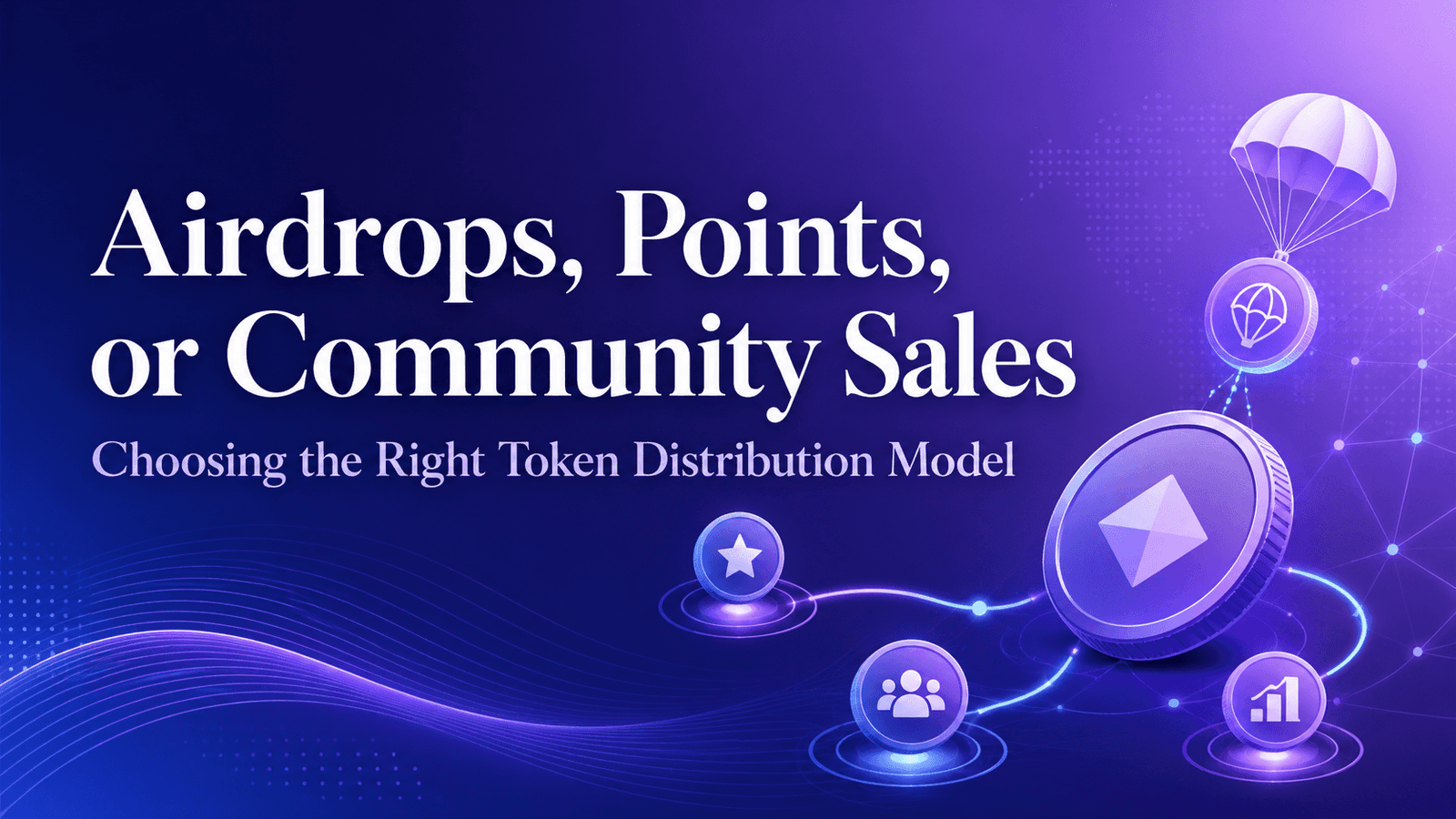 Airdrops, Points, or Community Sales: Choosing the Right Token Distribution Model