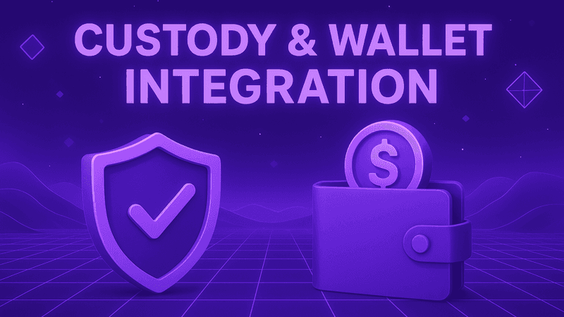 Crypto Wallet Integration and Custodial Wallet Solutions for Enterprises
