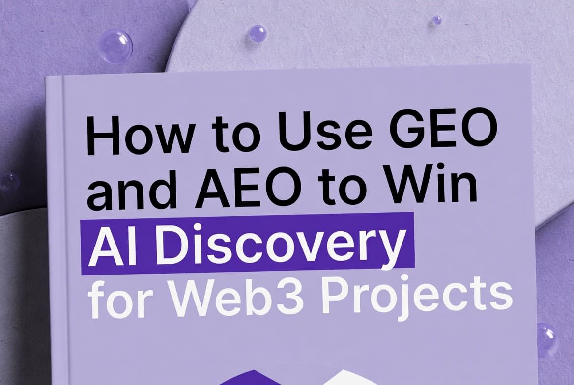 How to Use GEO and AEO to Win AI Discovery for Web3 Projects