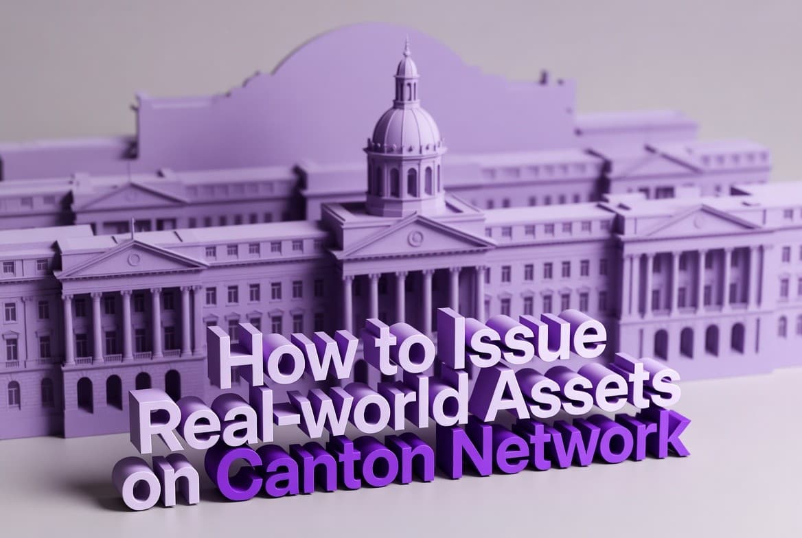 How To Issue Real-world Assets on Canton Network
