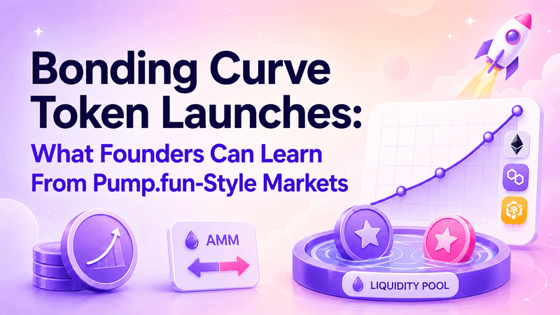 Bonding Curve Token Launches in 2026: What Founders Can Learn From Pump.fun-Style Markets