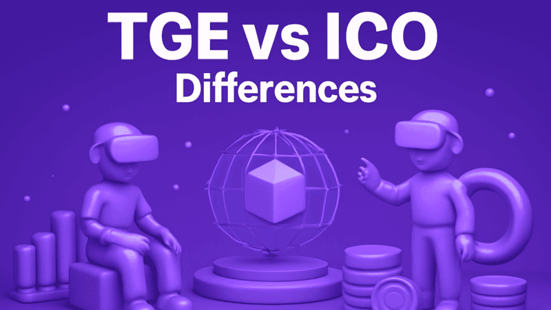 TGE vs ICO: Key Differences and Considerations for Web3 Founders