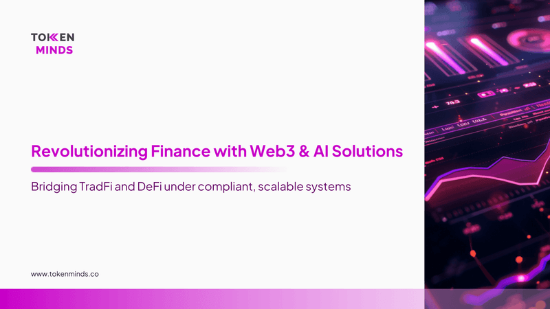 Web3 & AI Solutions for Finance