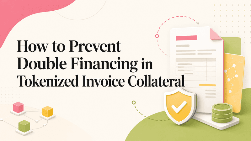 How to Prevent Double Financing in Tokenized Invoice Collateral