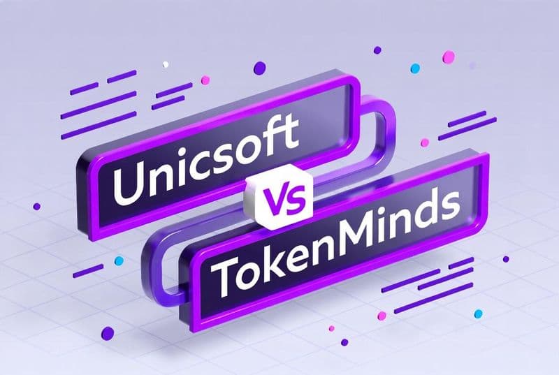 Unicsoft vs TokenMinds: Blockchain Development Company Comparison (with Pricing)