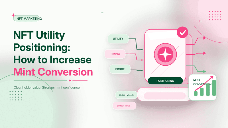 NFT Utility Positioning: How to Increase Mint Conversion