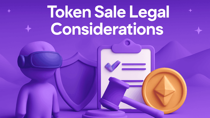 Token Sale Legal Considerations: Complete Guide for Web3 Leaders